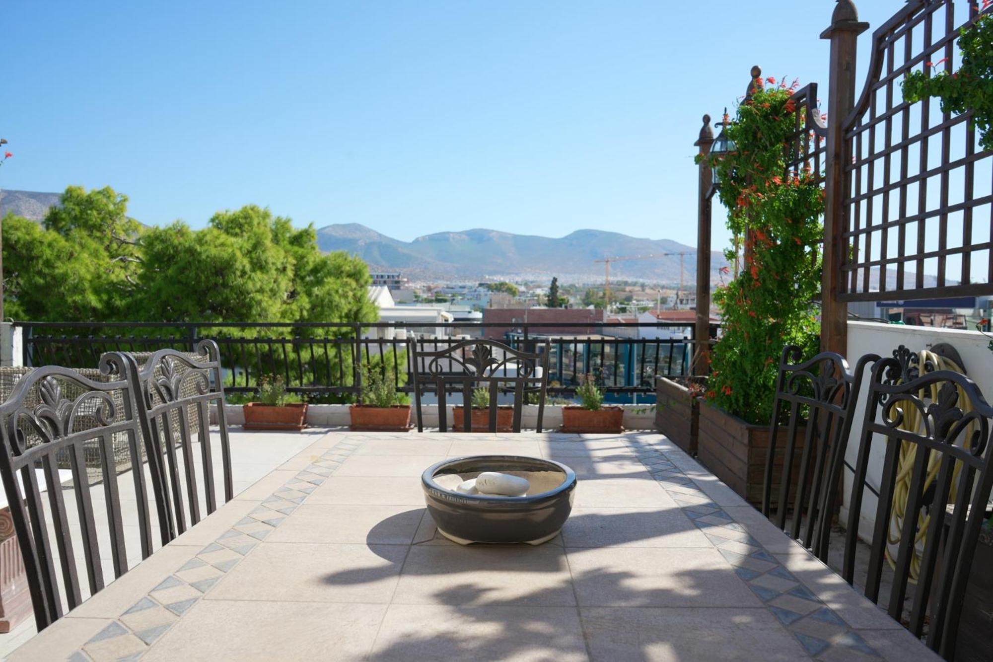 Astric Seaview Penthouse Apartment Athens Exterior photo