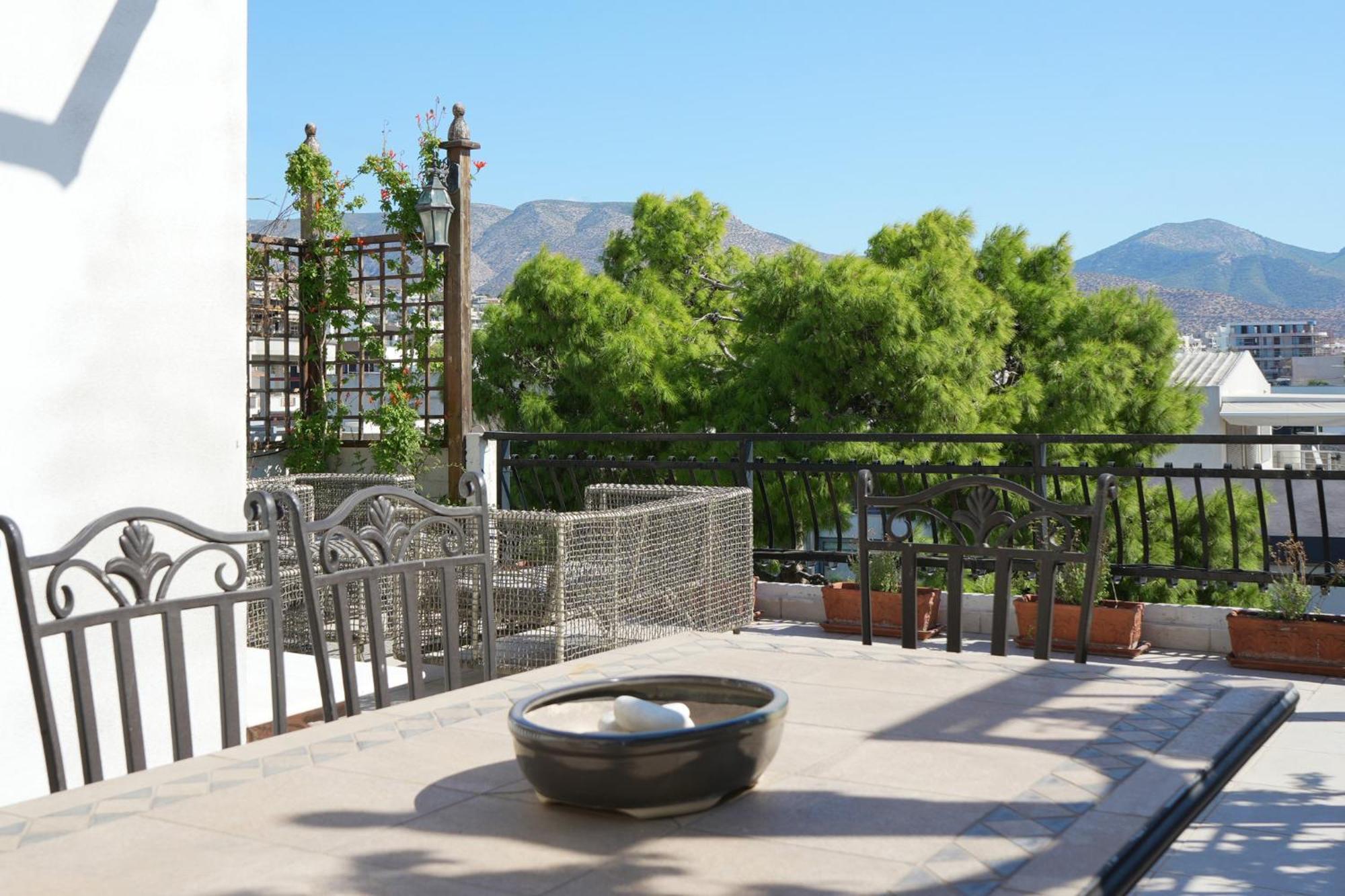 Astric Seaview Penthouse Apartment Athens Exterior photo