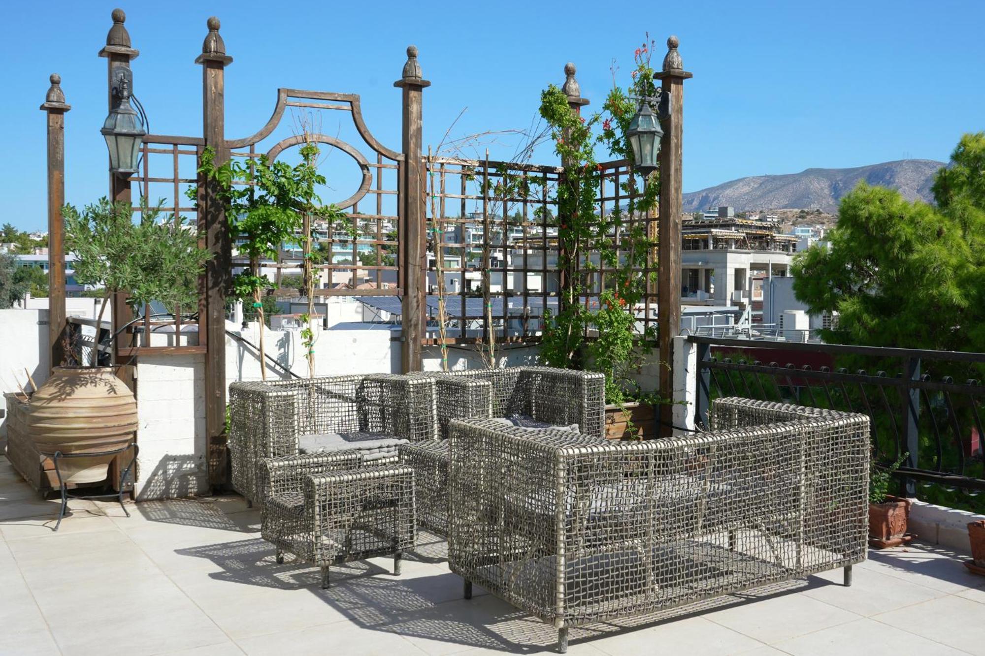 Astric Seaview Penthouse Apartment Athens Exterior photo
